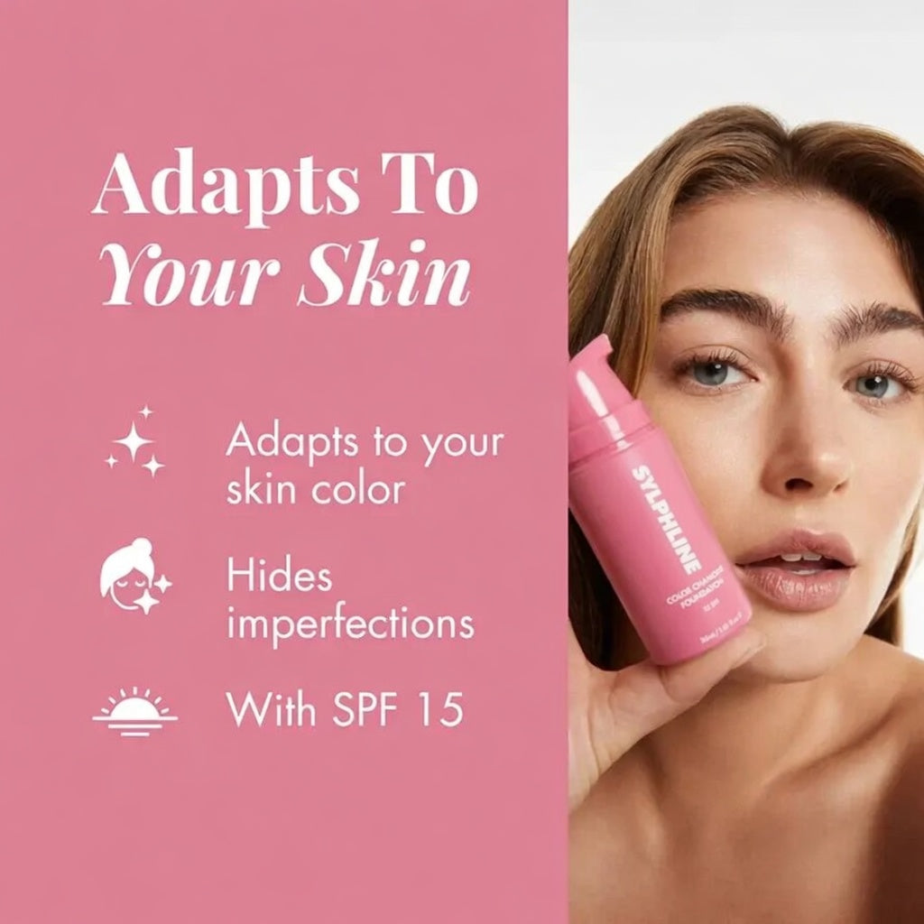 Reverse-aging Adaptive Foundation: Younger-Looking Skin